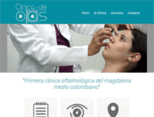 Tablet Screenshot of clinicapablovanegas.com